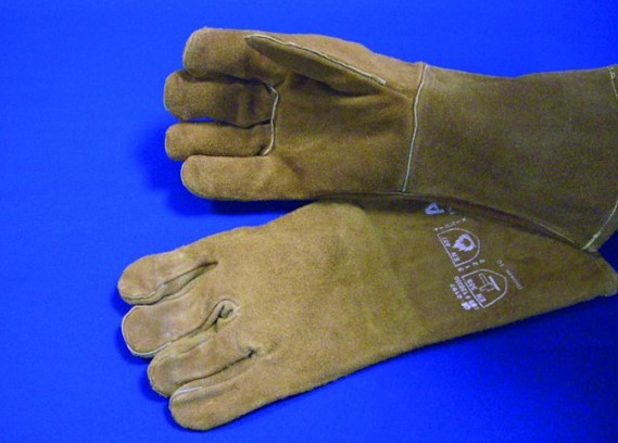 Schutzhandschuhe Leder