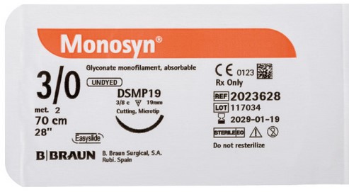 Monosyn 4/0 metric 1,5, HRT17