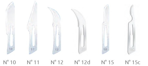 Skalpellklingen SMI Nr. 10, steril