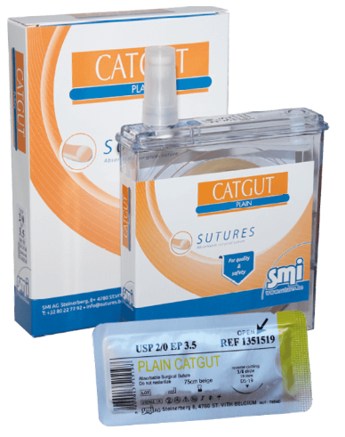 Catgut Plain NF metric 1 USP 6/0