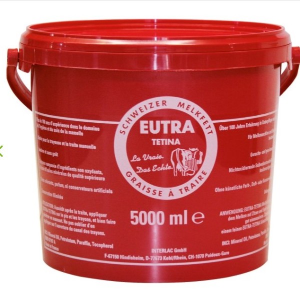 EUTRA Melkfett 5kg Eimer