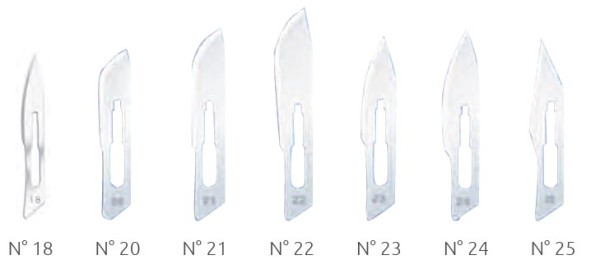 Skalpellklingen SMI Nr. 23, steril