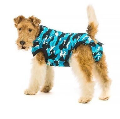 Recovery Suit Hund Gr. S+, camouflage