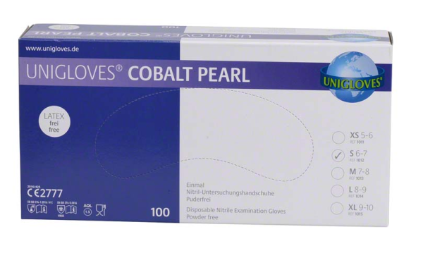 Nitril Handschuhe Cobalt Pearl Gr. L