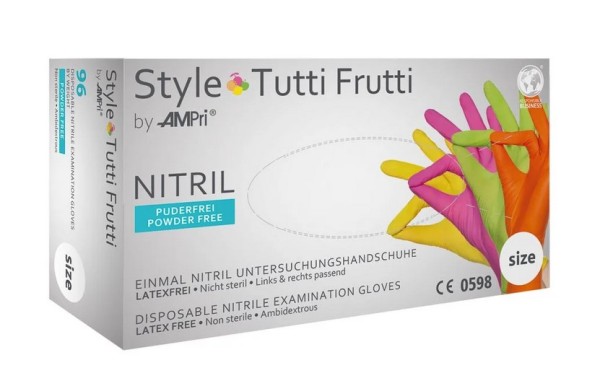 Ampri Nitrilhandschuhe Gr.M Tutti Frutti