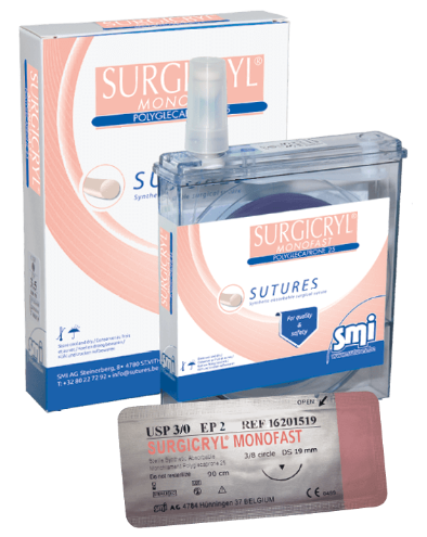 Surgicryl MONOFAST 2/0 metric 3, HR22