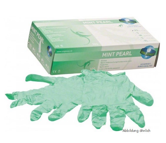 Nitril Handschuhe Mint Pearl Gr. M