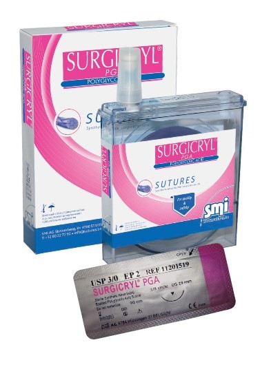 Surgicryl PGA EP8 USP6, 150cm