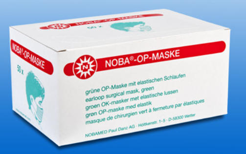 NOBA OP-Maske grün Typ IIR