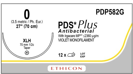 PDP II Plus PDP582G, USP 0, metric 3,5