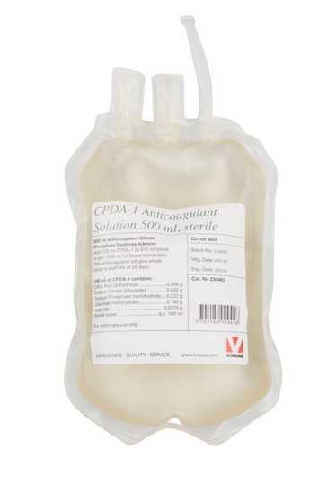 CPDA-1 Antikoagulantium, 500ml