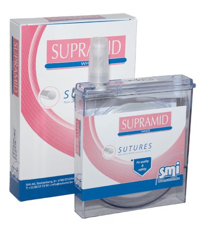 Supramid weiss 4 metric USP 1