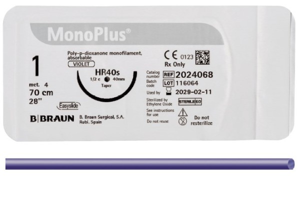 MonoPlus C0024136 violett USP2/0 metric3