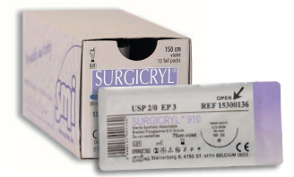 Surgicryl 910 ohne Nadel