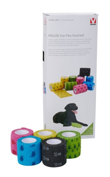 Fun-Flex Pet-Bandage, 5,0cm x4,5m