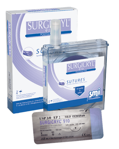 Surgicryl 910 - USP 3/0, EP 2, DS 19
