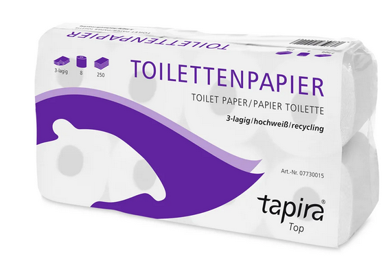 TAPIRA top Toilettenpapier 3lg 250 Blatt