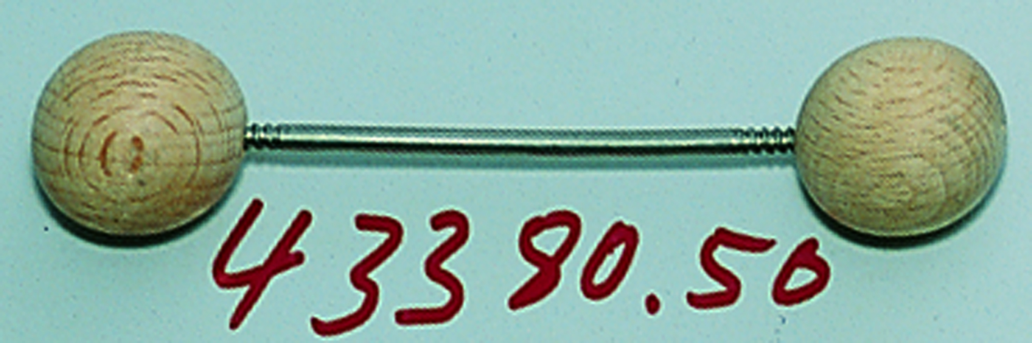 Scheidenverschlüsse Holzolive, 7  cm