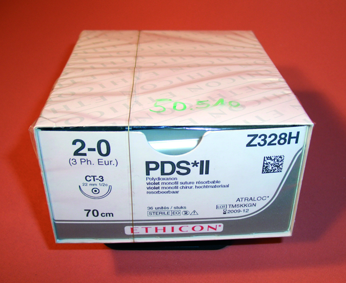 PDS II, Z310H, USP 4/0 metric 1,5, SH-1