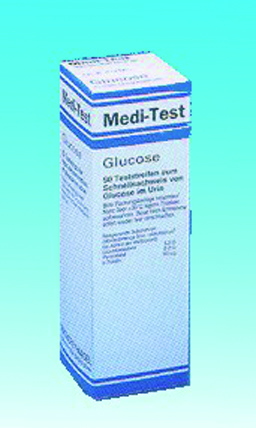 Teststreifen - Glucose im Harn, 50 Stück