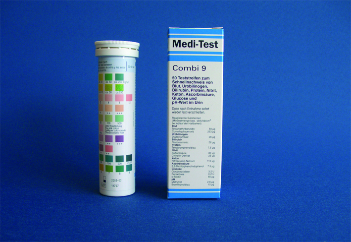 Combi 9   Medi-Teststreifen, 50 Stück
